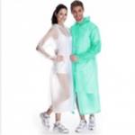 CELLTIX Дождевик (плащ) 110*63см, рост 160-170см.(цв.зеленый, голубой), ПВХ, E1M