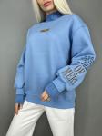 Женская Толстовка Голубая