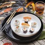 Блюдо FRIENDS TIME BLACK MEZZE круглое глубокое 30 см