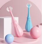 **Детская силиконовая зубная  3D щетка, 360° (3-12 лет)