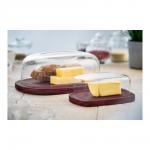 Блюдо для сыра/хлеба Walmer ORGANIC WALNUT, 26х18 см