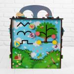 Бизиборд «Вокруг света», крышка не открывается