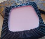 Чехол на табурет на резинке (комплект) бордо 18