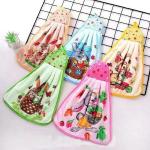 Детское полотенце из микрофибры "Забавные пушистики" 28*40 см