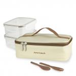 Ланч-сумка объем 2 л с 2-мя контейнерами в комплекте, по 0,5 л