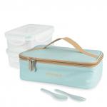 Ланч-сумка объем 2 л с 2-мя контейнерами в комплекте, по 0,5 л