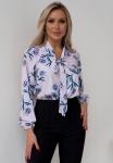 Блуза Агата (цветочный принт) Б11-236/4