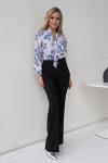 Блуза Агата (цветочный принт) Б11-236/4