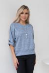 Блуза Сабина (голубой) Б11-459/2