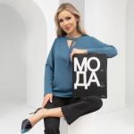 Блуза Неисчерпаемый талант (королевский голубой)