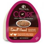 CORE SMALL BREED консервы из курицы с индейкой, морковью и зеленой фасолью для собак мелких пород 85 г