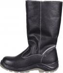 Сапоги TURBO высокие с КП нат. мех, хромовые, ПУ/нитрил