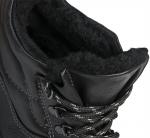 Ботинки БИЗОН с МП иск. мех, юфтевые ПУ