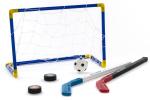 DE 0371 Набор детский для игры в хоккей «ХОККЕЙНОЕ НАСТРОЕНИЕ» (Soccer-Hockey Set)