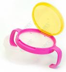 DE 0161 Контейнер для малышей "ПОЙМАЙ ПЕЧЕНЬЕ" розовый Click Lock Case