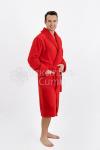 Халат махровый мужской Красный