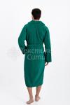 Халат махровый мужской Зеленый