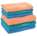 Полотенце махровое BJ2 Узбекистан, 028 персик, банное