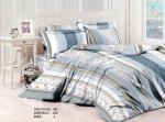 Комплект постельного белья Ботаника (син) бязь