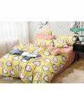 - Комплект постельного белья Желтые сердца
