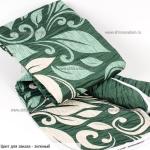 Покрывало двустороннее "Валенсия Лоами", зеленый  (VS-Loami-zel-270)