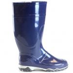 Д370С Сапоги женские ПВХ темно-синий