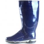 Д370С Сапоги женские ПВХ темно-синий