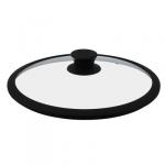 BY COLLECTION Крышка стекло/силикон с ручкой, 26 см