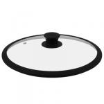 BY COLLECTION Крышка стекло/силикон с ручкой, 28 см