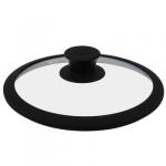 BY COLLECTION Крышка стекло/силикон с ручкой, 20 см