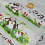 Набор полотенц рогожка 3 шт 11807/1 Счастье есть