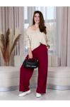 Брюки женские палаццо БР-31 (футер с лайкрой)