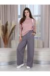 Брюки женские палаццо БР-30 (футер с лайкрой)