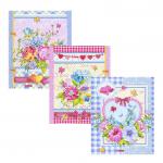 Набор вафельных полотенец 3 шт 11223/1 Аромат