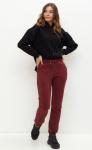 Брюки спорт F122-0801 wine