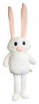 Игрушка с пледом 9527 - 35 ЗАЙКА ДЛИННОЕ УХО - ДЛИННАЯ НОГА - белый р-р 130х160