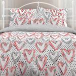 КПБ евро бязь "Любимый дом" (70х70) рис. 50083-1/50119-1 Любовные истории