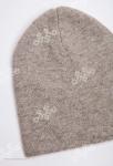Шапка однотон из 100% монгольской шерсти          (арт. 05154)