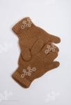 Перчатки детские из монгольской шерсти          (арт. 04157)