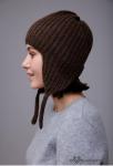 Шапка ушанка из 100% монгольской шерсти          (арт. 05144)