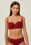 Бюстгальтер жен. Grini бордовый