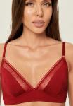 Бюстгальтер жен. Lili бордовый