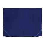 Папка 13 отделений OfficeSpace, А4, 500 мкм, на резинке, синяя, ПНР13С_1005