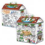 Коробка "ДОМ-РАСКРАСКА" (БОЛЬШАЯ КОРОБКА)