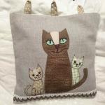 “Мама кошка” Арома-подушка