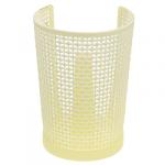 "Домашняя мода" Держатель для бумажных полотенец пластмассовый д14,5см h20,5см "Оренбургская сеточка" ванильный (Китай)