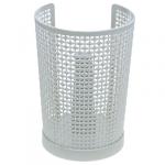 "Домашняя мода" Держатель для бумажных полотенец пластмассовый д14,5см h20,5см "Оренбургская сеточка" светло-серый (Китай)