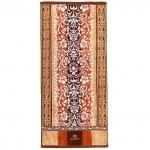 "Missoni-3025" Полотенце махровое 50х90см, плотность 375гр/м2, 100% хлопок, велюр, коричневый, Bolangde (Китай)