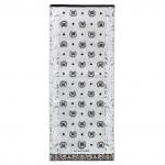 "Missoni-3027" Полотенце махровое 34х78см, плотность 375гр/м2, 100% хлопок, зеленый (серый), Bolangde (Китай)