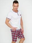 Комплект муж.арт.977-1,красно-белый